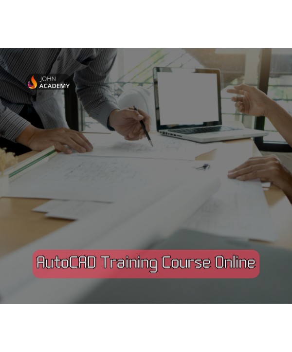 AutoCAD Training Course Online – Master 2D & 3D Design John Academy Code Key GLOBAL